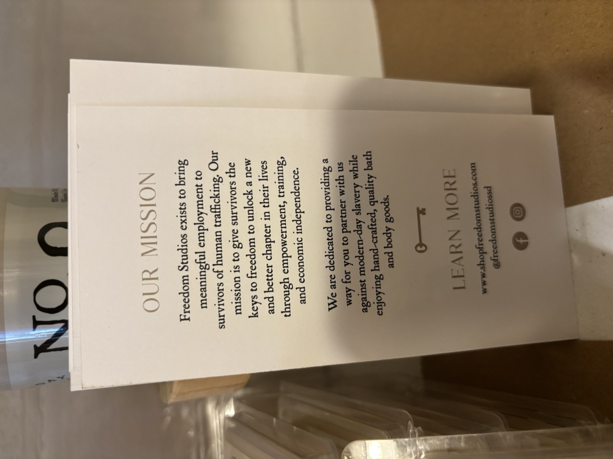 Gift shop display